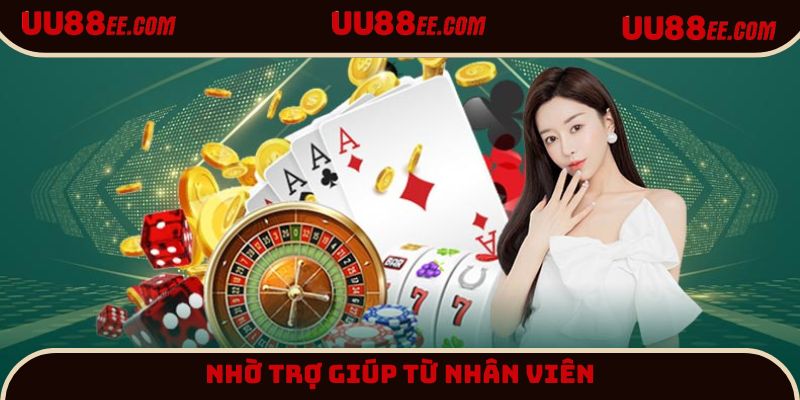 Cá nhân nhờ sự trợ giúp từ nhân viên khi cần thiết