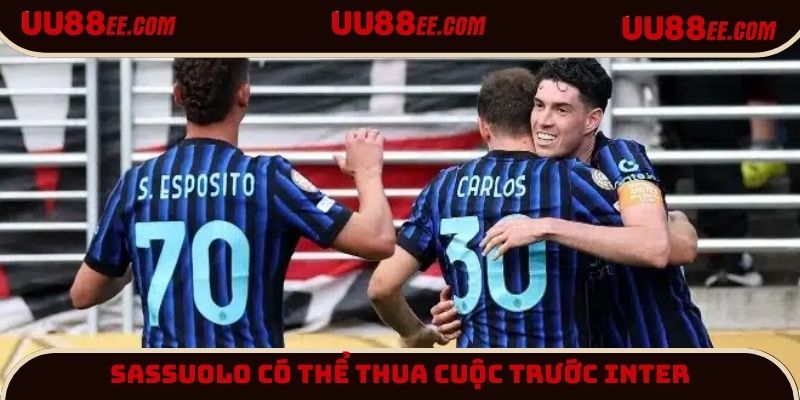 Sassuolo có thể thua cuộc khi gặp Inter