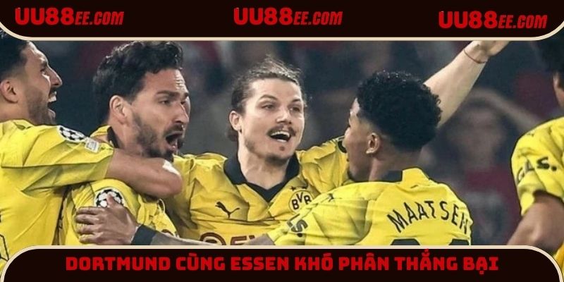 Dortmund khó phân thắng bại cùng Essen
