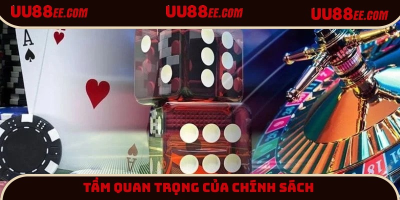 Sự tồn tại của chính sách chơi có trách nhiệm để nhắc nhở người chơi