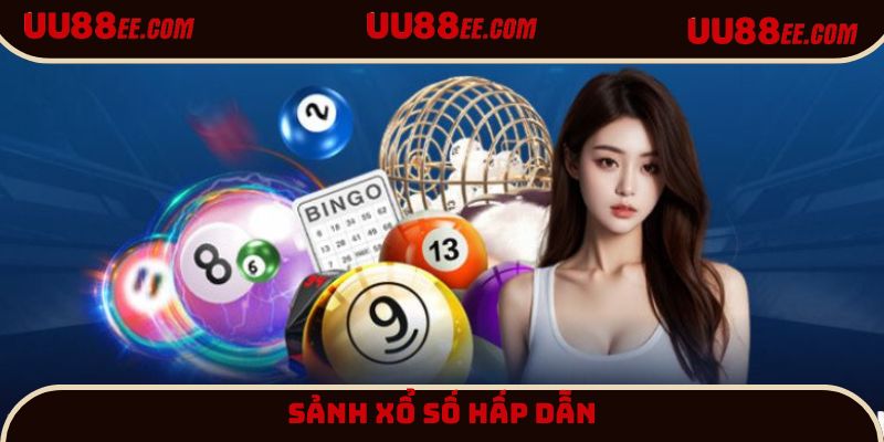 Sảnh xổ số với nhiều hình thức cược hấp dẫn
